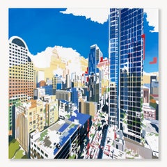 Obscurity: Oil Painting on Canvas, Landscape, 2010s, New, 48x48