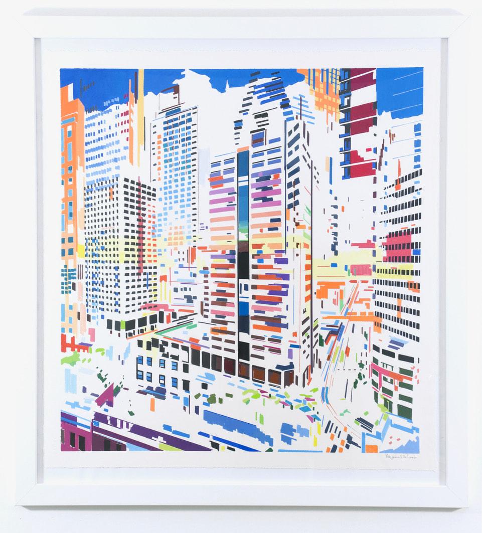 Serie paralela nº 41 - Painting de Ben Schwab