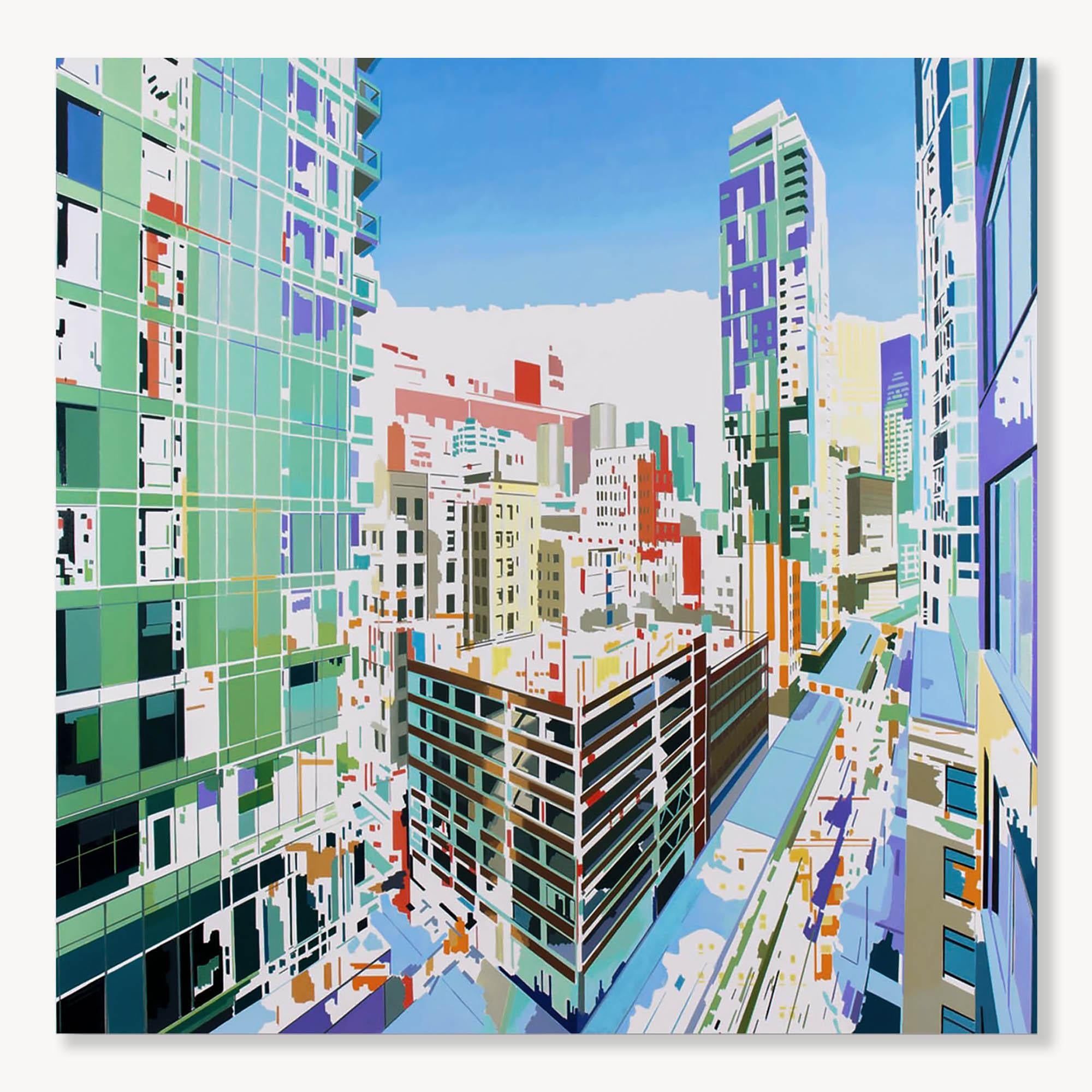 Passages: Oil Painting on Canvas, Landscape, 2010s, New, 60x60