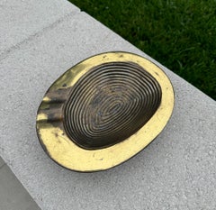 Cendrier / bol côtelé Ben Seibel pour Jenfred-Ware Raymor, États-Unis, vers 1950