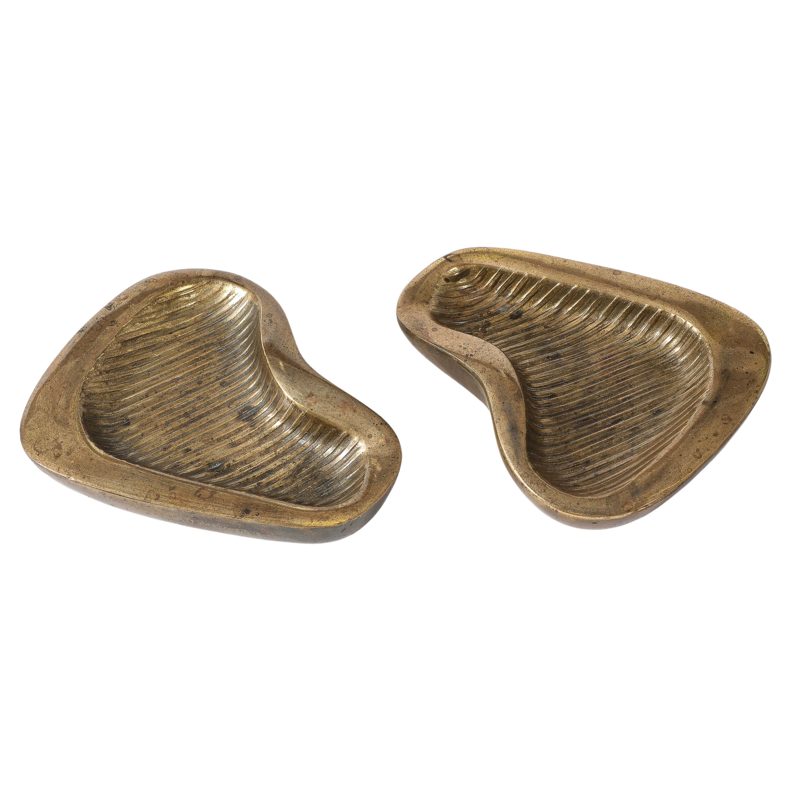 Ben Seibel Bronze "Ying Yang'' Vide Poche, USA 1950's