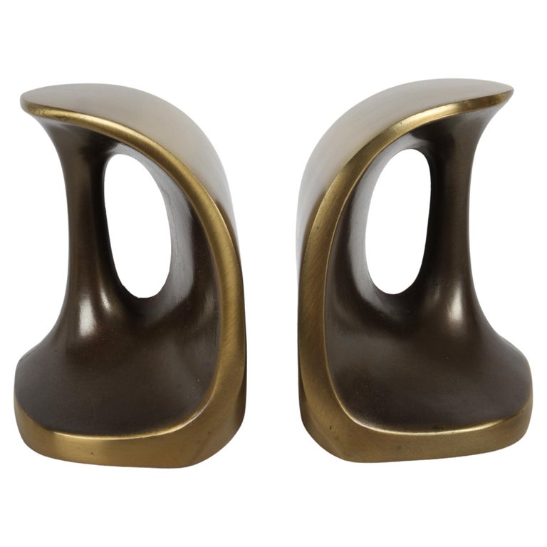 Mid Century Brass Bookends - 214 For Sale on 1stDibs
