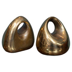 Ben Seibel Designs Brass Bookends for Jenfred