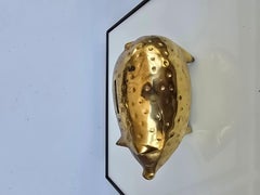 Ben Seibel Jenfred Ware Messing-Sparschwein Skulptur