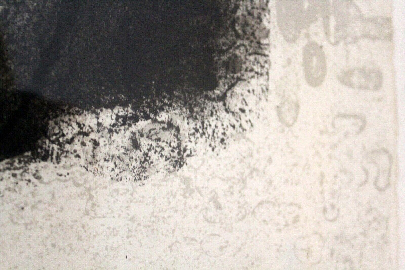 Paper Ben Shahn Despair 1968 Signed Modern Figurative Lithograph Framed