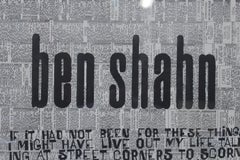 Ben Shahn Graphik, Staatliche Kunsthalle Baden-Baden 1962 Lithograph