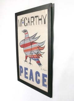 Ben Shahn Lithograph 41" x 28" Mid Century Modern Art