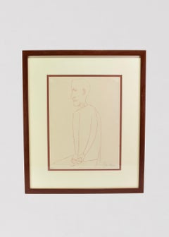 Ben Shahn Lithograph, Framed