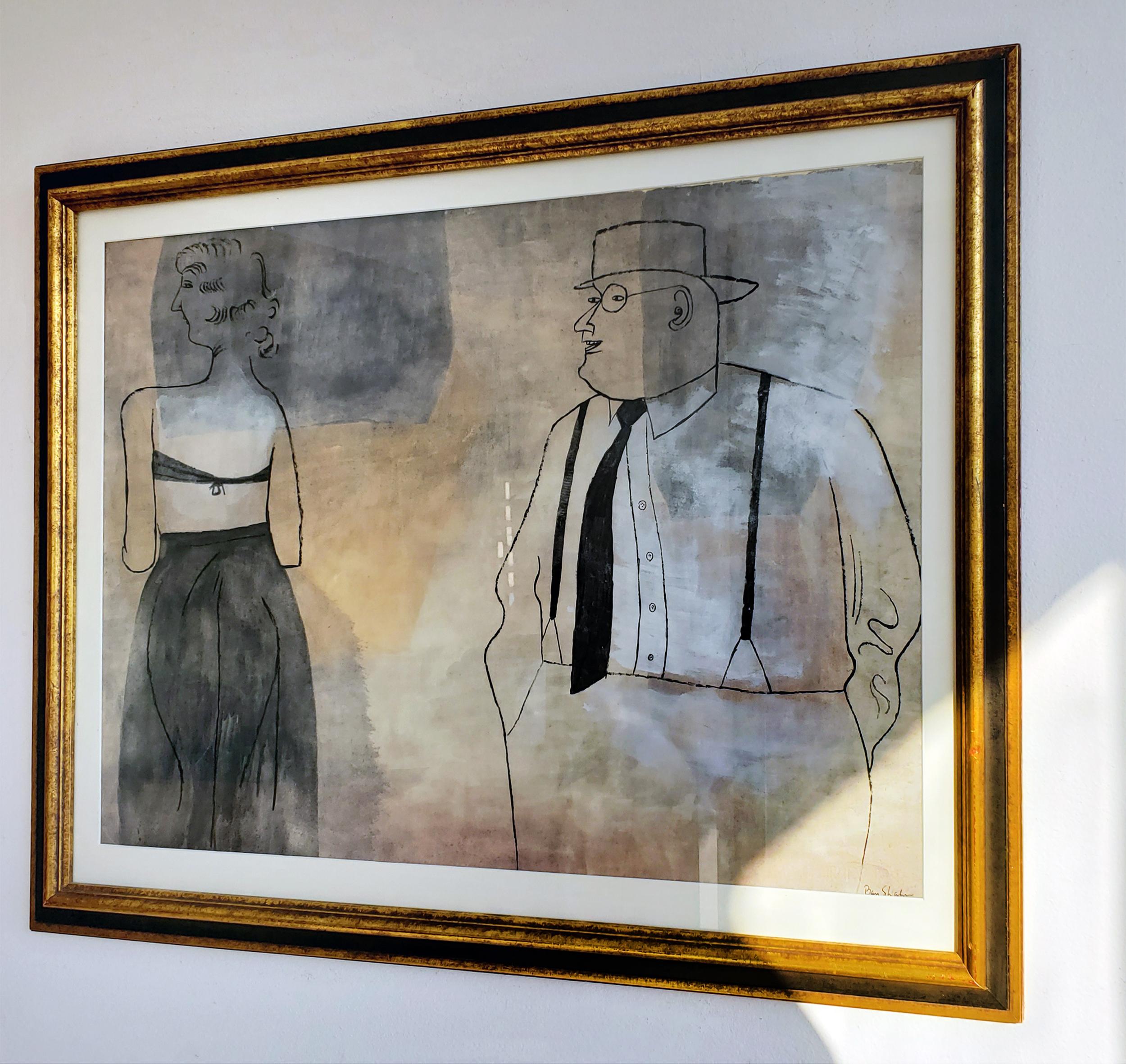 Suzanna e gli anziani - Painting di Ben Shahn
