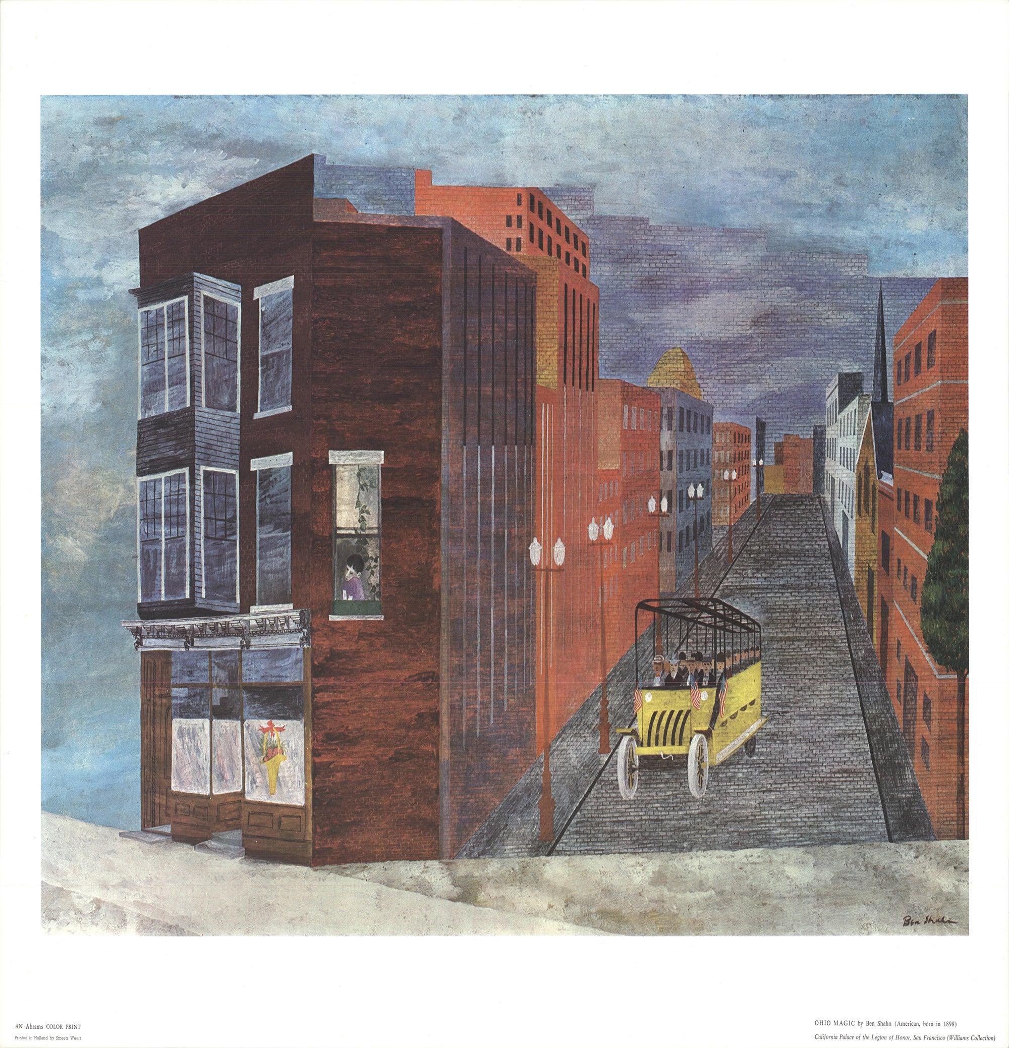Ben Shahn 
Ohio Magic
- Offset Lithograph