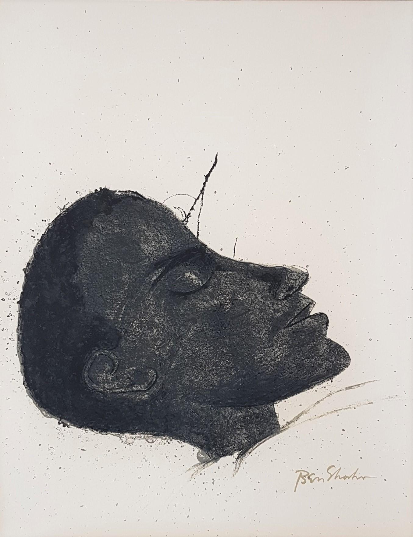 Beside the dying - For the Sake of A Single Verse by Rilke - Print by Ben Shahn