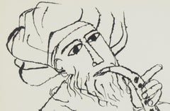 Man Sounding Horn (Psalm 150)
