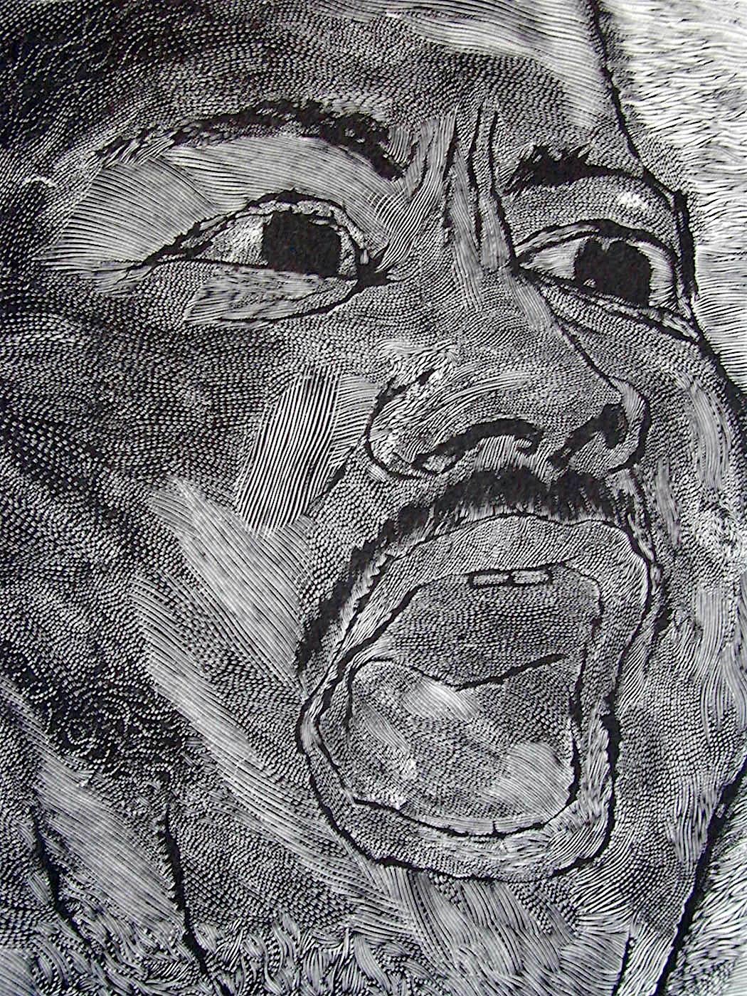 MARTIN LUTHER KING JR I Have A Dream, Portrait d'un Noir, militant des droits civiques - Contemporain Print par Ben Shahn