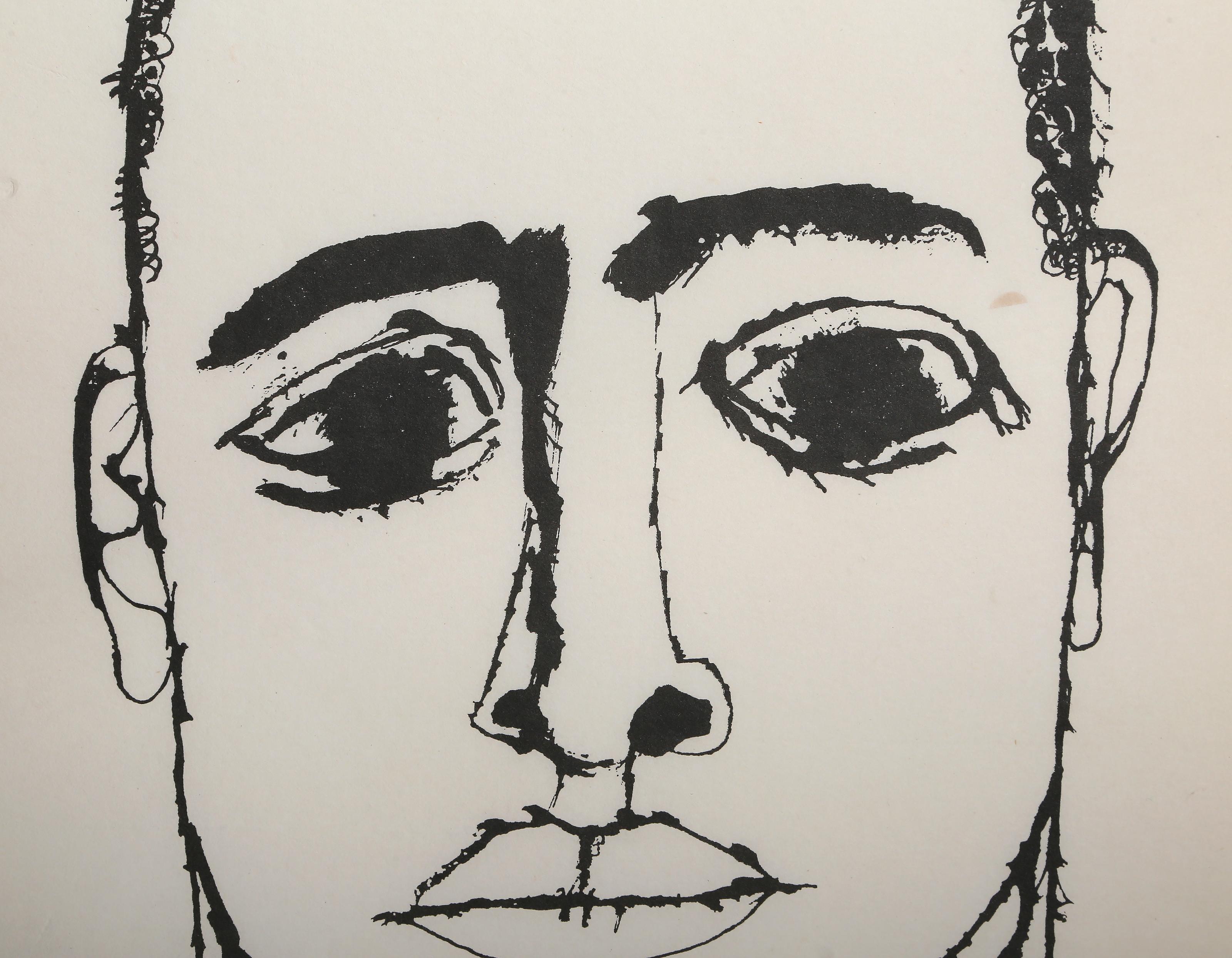 We Shall Overcome, tiré de The Nine Drawings Suite, lithographie moderne de Ben Shahn en vente 2