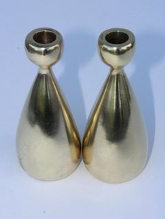 Ben Siebel Brass Candleholders