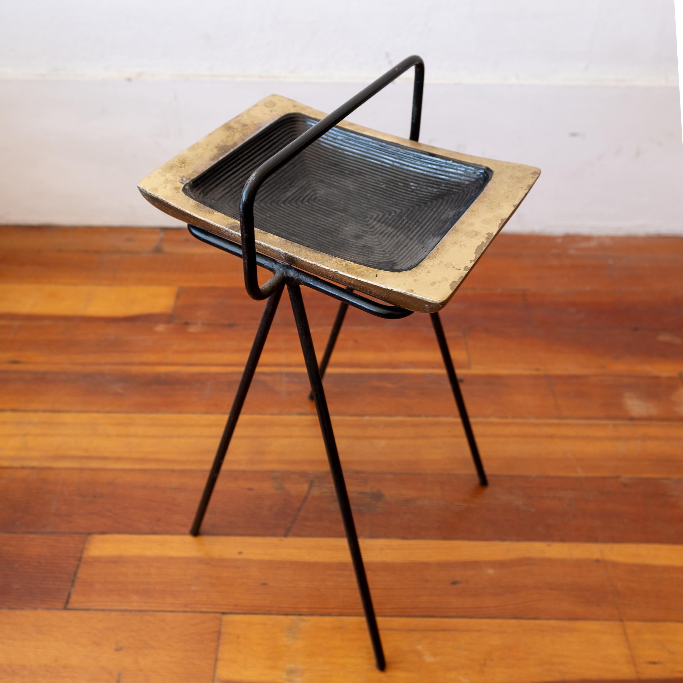 1950s ashtray stand