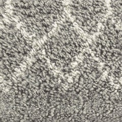 Ben Soleimani 10' x 14' Gris / Sable Tapis marocain contemporain en laine