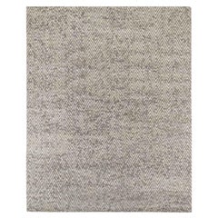 Ben Soleimani 6' x 9' Grey / Gold Contemporary Viscose & Metallic Polyester Rug