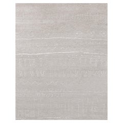 Ben Soleimani 6' x 9' Sand / Ivory Contemporary Moroccan Wool Rug