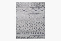 Ben Soleimani 9' x 12' Sand / Graphite Contemporary Moroccan Wool Rug