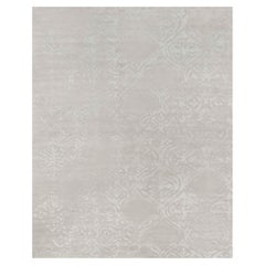Ben Soleimani 9' x 12' Silver Performance Traditioneller Unfine gesponnener PET-Teppich