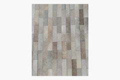 Ben Soleimani 9' x 12' Steel Contemporary Hide Rug