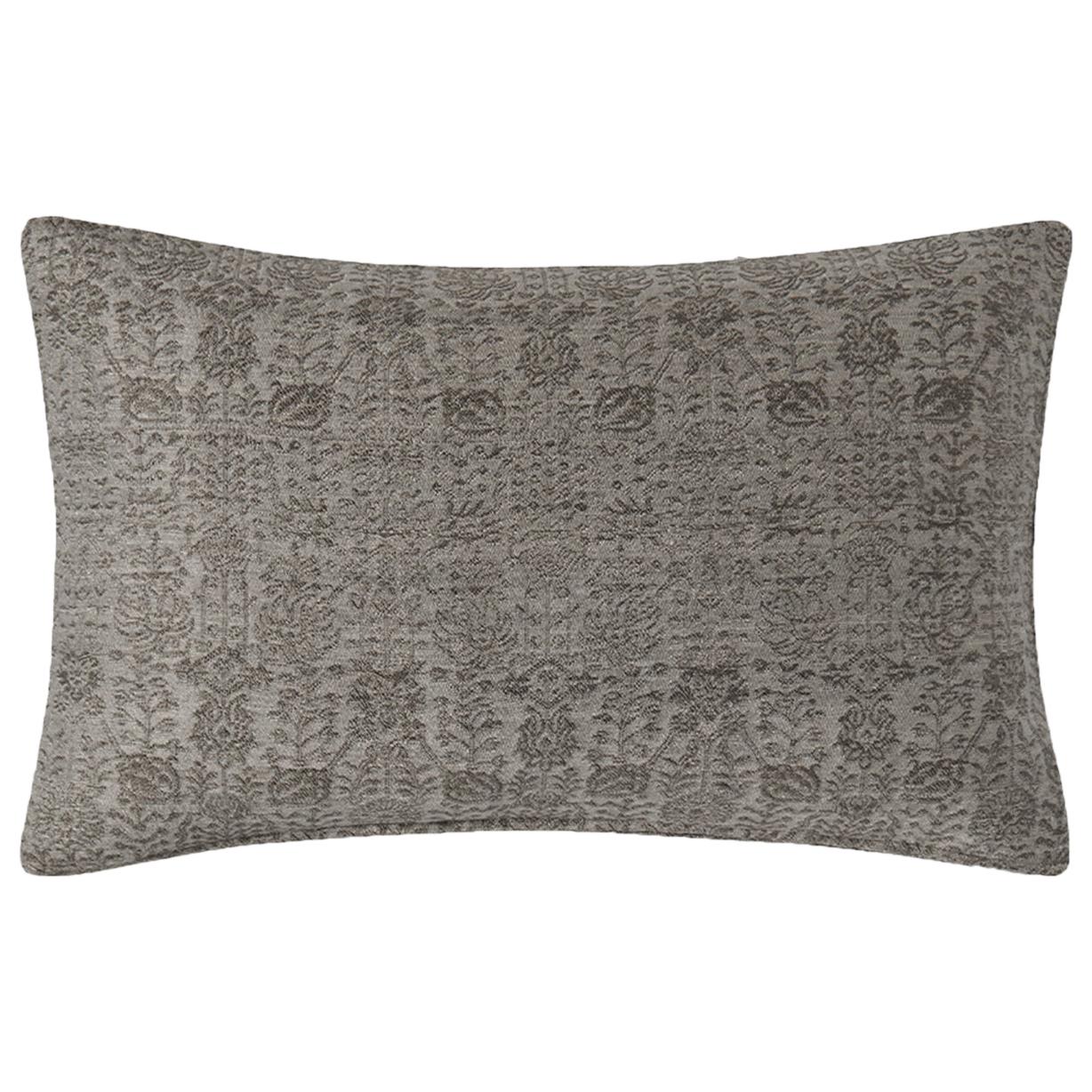 Ben Soleimani Abra Pillow Cover - Graphite 13"x21" For Sale