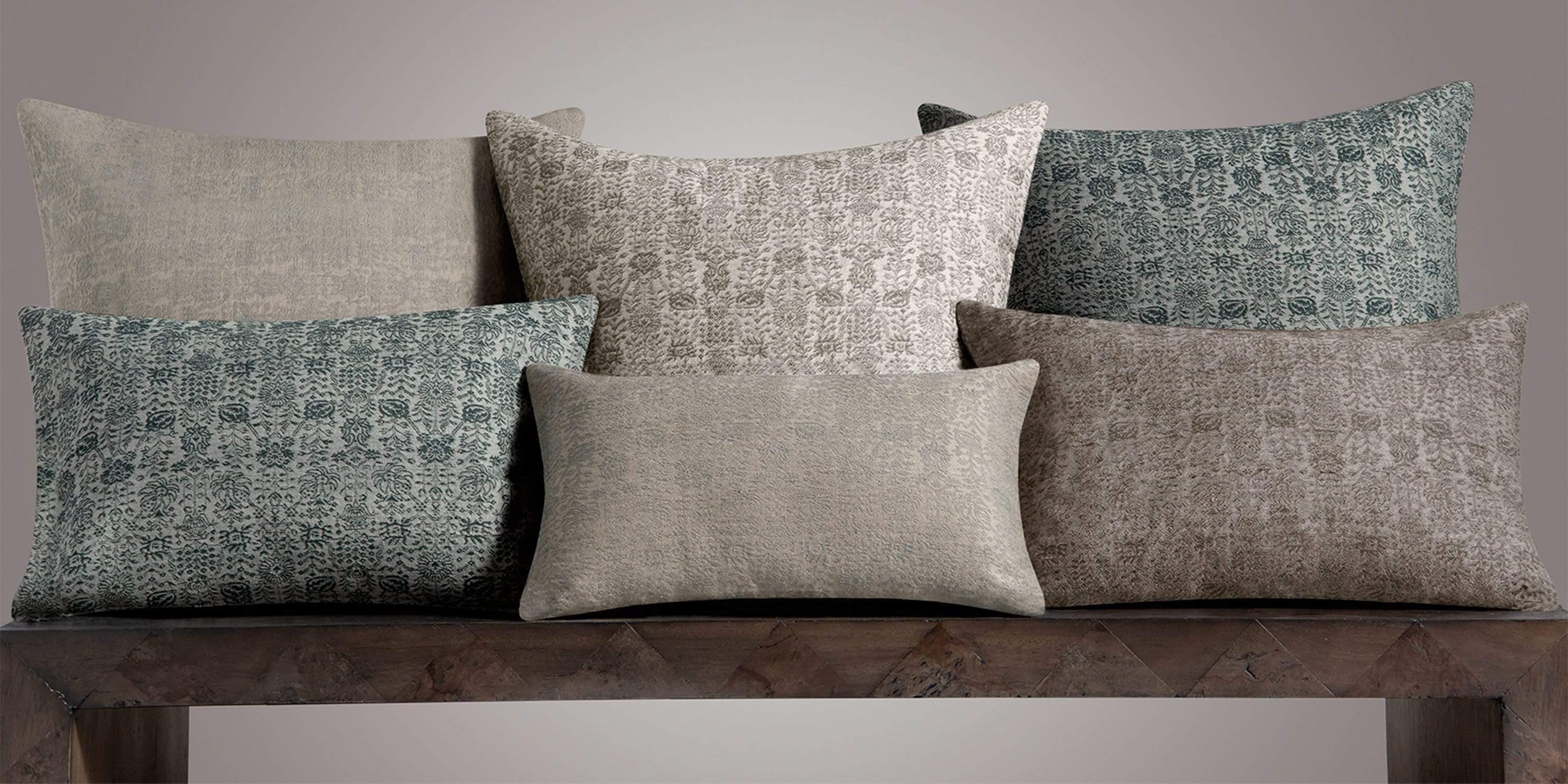 Inspired by our classic Abra Rug, the modern Abra Pillow Cover provides a textural element and dimension to your lounge areas. The tightly woven pattern is a modern interpretation of a traditional floral design.

Size 16