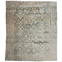 Ben Soleimani Antique Mahal Rug, West Persia Circa 1900 9' x 10' Rug
