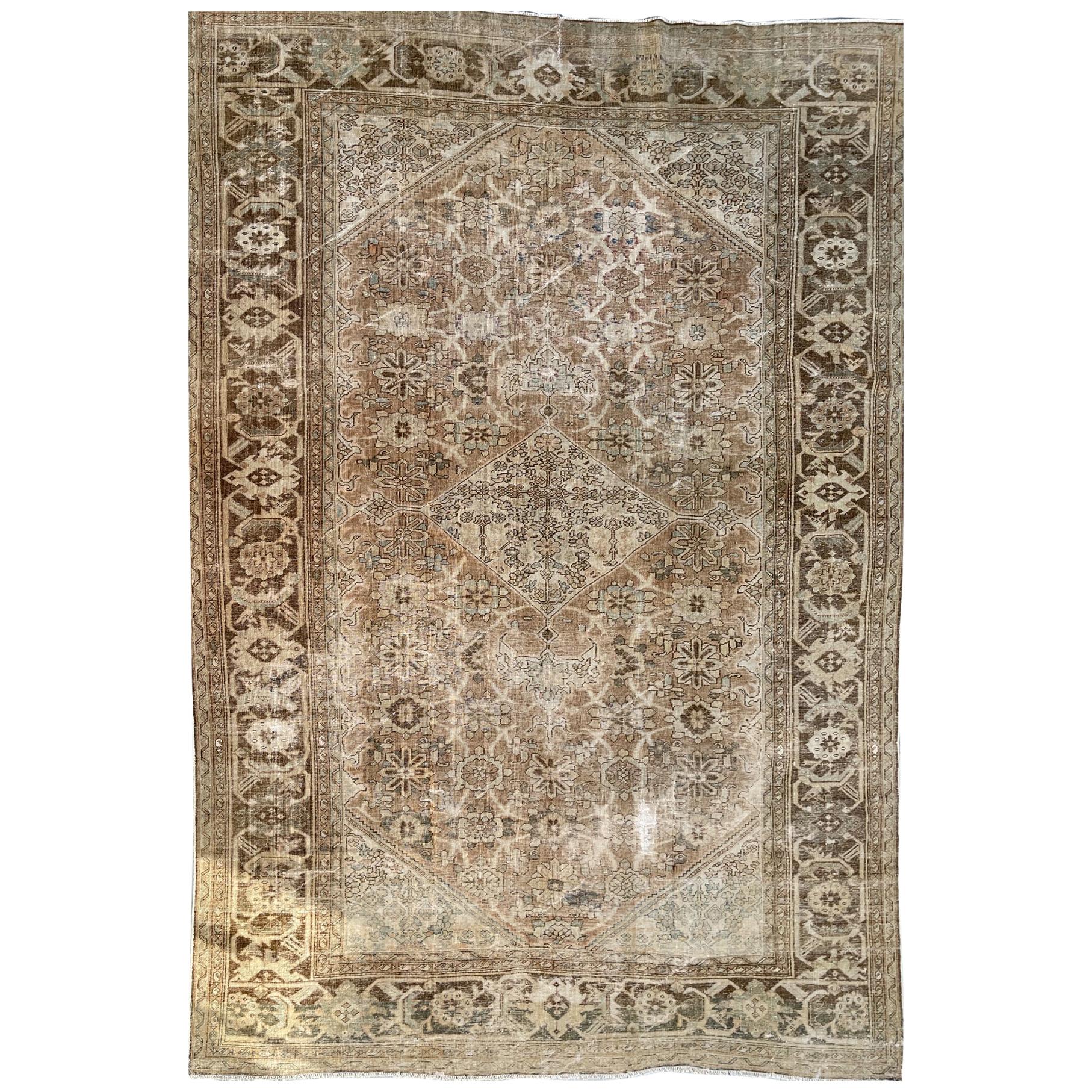 Ben Soleimani Antique Sultanabad Rug, West Persia, Circa 1900, 8'5" x 12'5" Rug For Sale