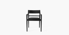 Ben Soleimani Benton Dining Chair in Matte Saddle - Carbon