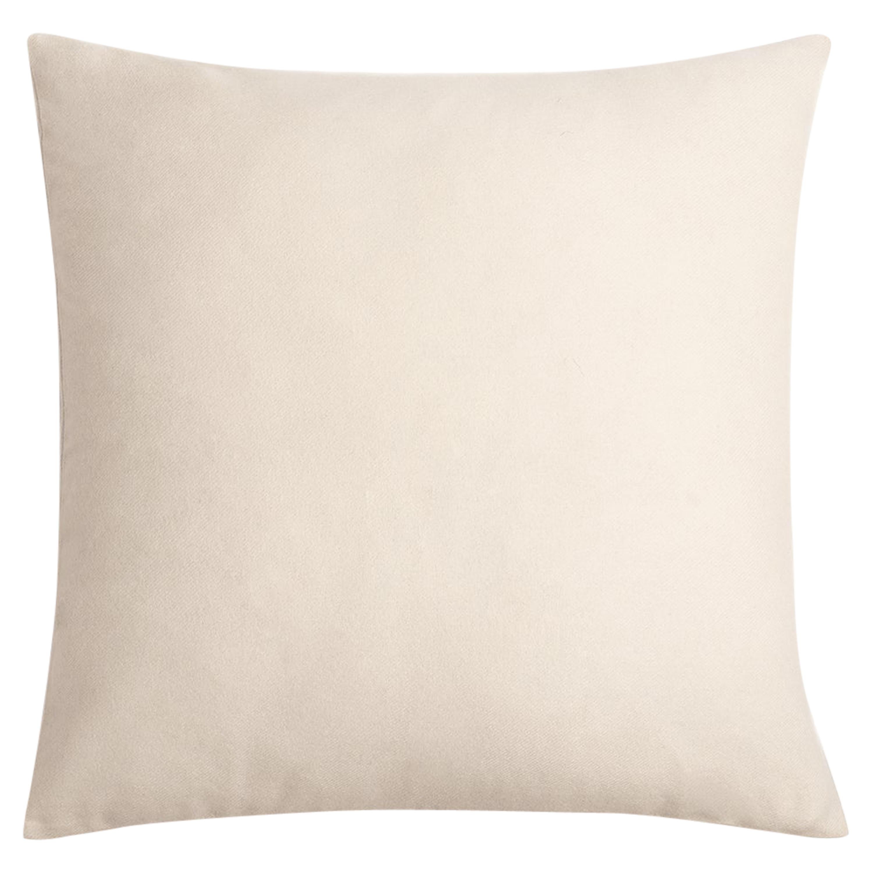 Ben Soleimani Cashmere Pillow Cover - Ivory 22"x22" For Sale