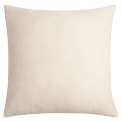 Ben Soleimani Cashmere Pillow Cover - Ivory 22"x22"