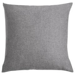 Ben Soleimani Cashmere Pillow - Grey 22"x22"