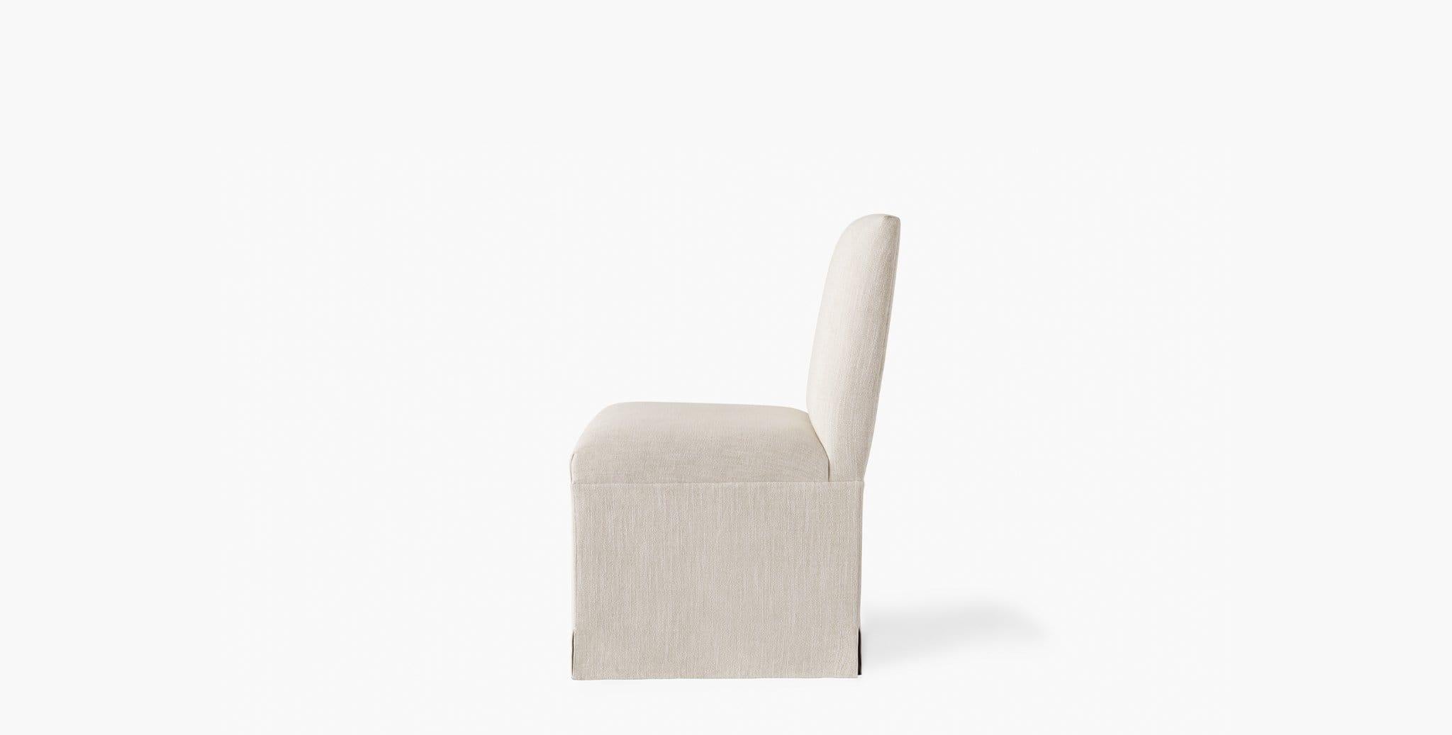 Modern Ben Soleimani Ceres Dining Chair in Performance Gem - Sand For Sale