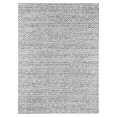 kitchen rugs Ben Soleimani Ceyah Rug– Hand-woven Plush Textured Wool + Linen Charcoal 12
x15