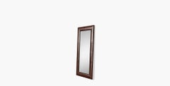 Ben Soleimani Clove Wall Mirror in Leather - Camel