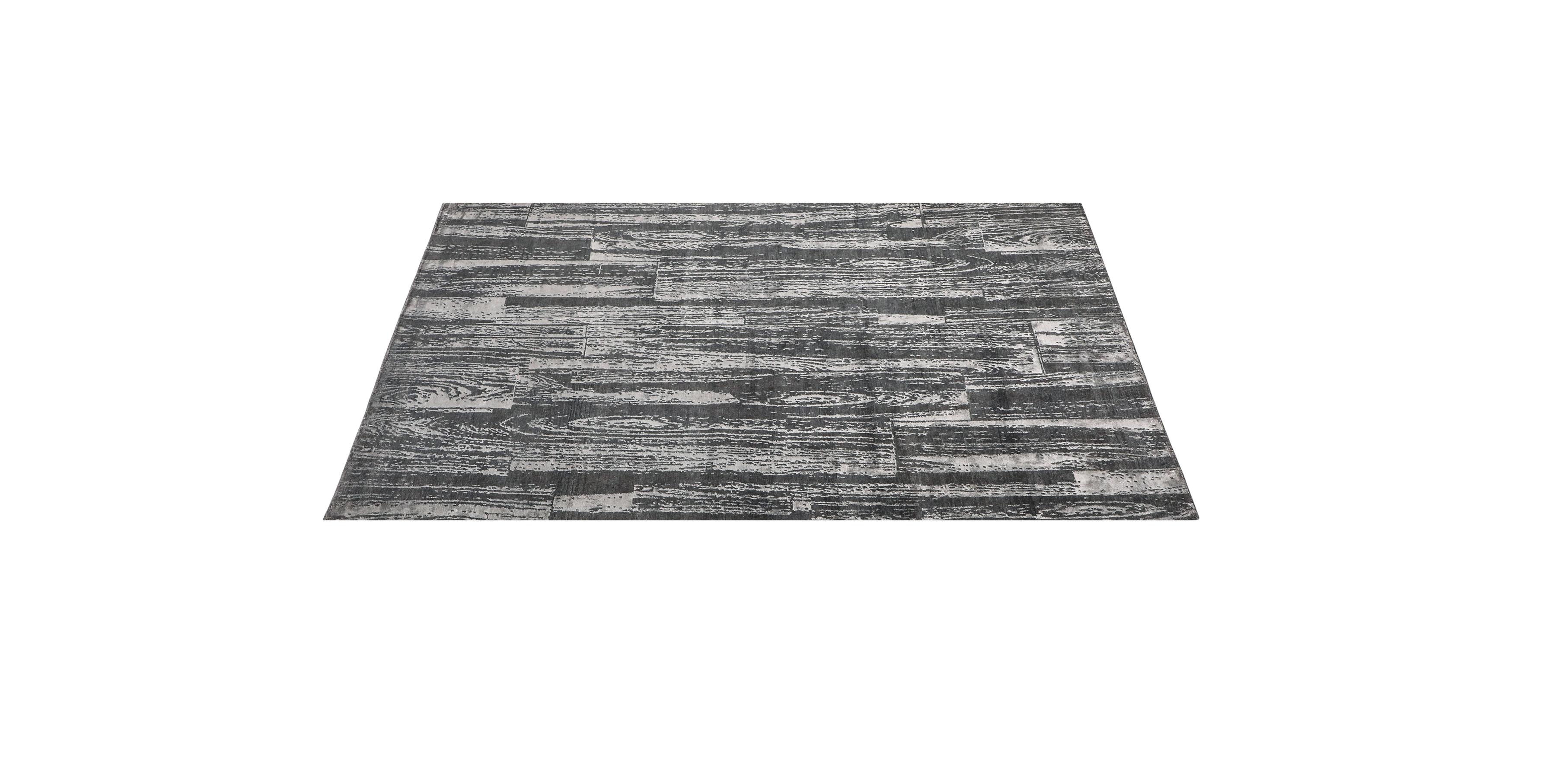 For Sale: Gray (Desmi Graphite) Ben Soleimani Desmi Rug 6'x9' 2