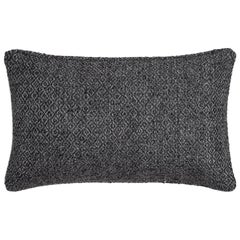 Ben Soleimani Double Diamond Pillow Cover - Charcoal 13"x21"