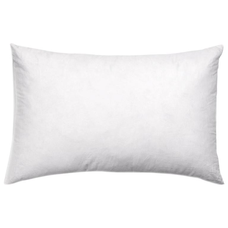 Ben Soleimani Down Pillow Insert - White 13"x21" For Sale
