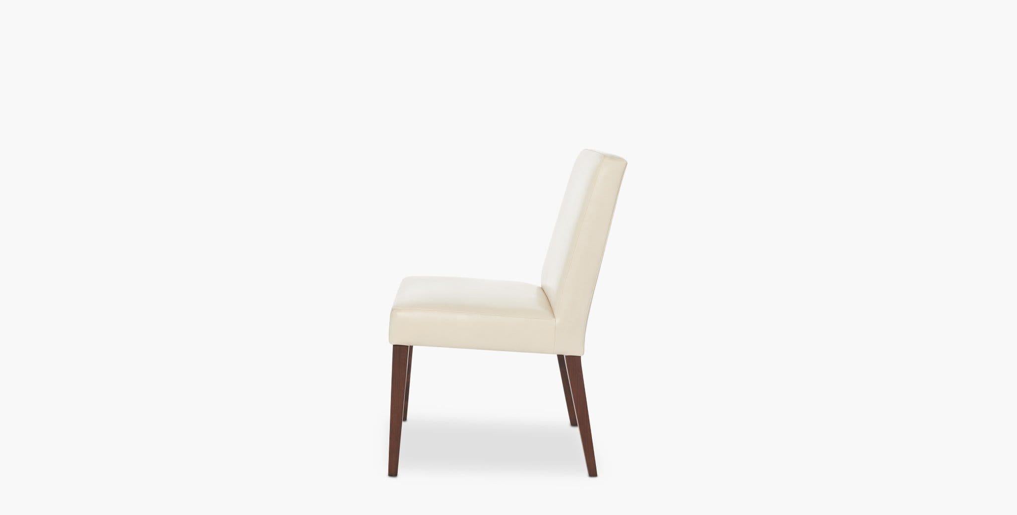 Modern Ben Soleimani Hadley Dining Chair in Refined Saddle - Parchment For Sale