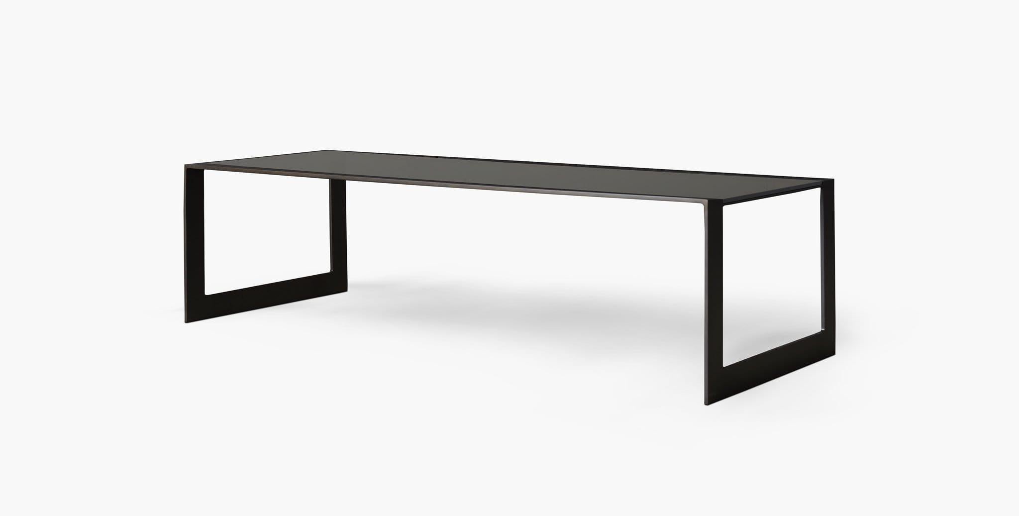 Our Hawthorn Coffee Table with its open u-leg metal base, offers clean angular lines paired with an element of texture by way of hand-laid glass. Our handcrafted fabrics, leathers, and finishes are inspired by the natural variations within fibers,