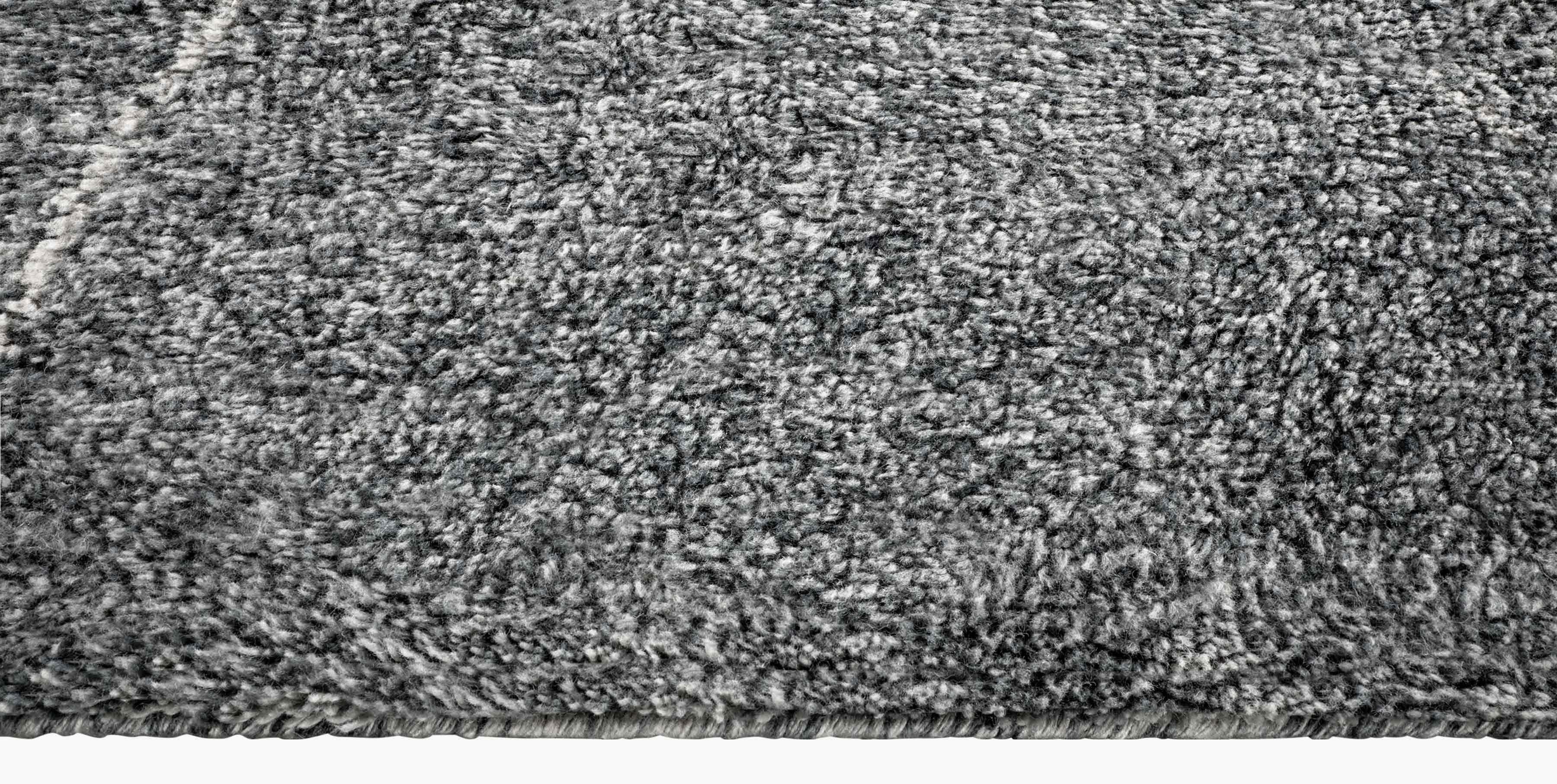 For Sale: Gray (Twilight/Bisque) Ben Soleimani Iona Rug– Moroccan Hand-knotted Wool Bisque/Cafe 9'x12' 3