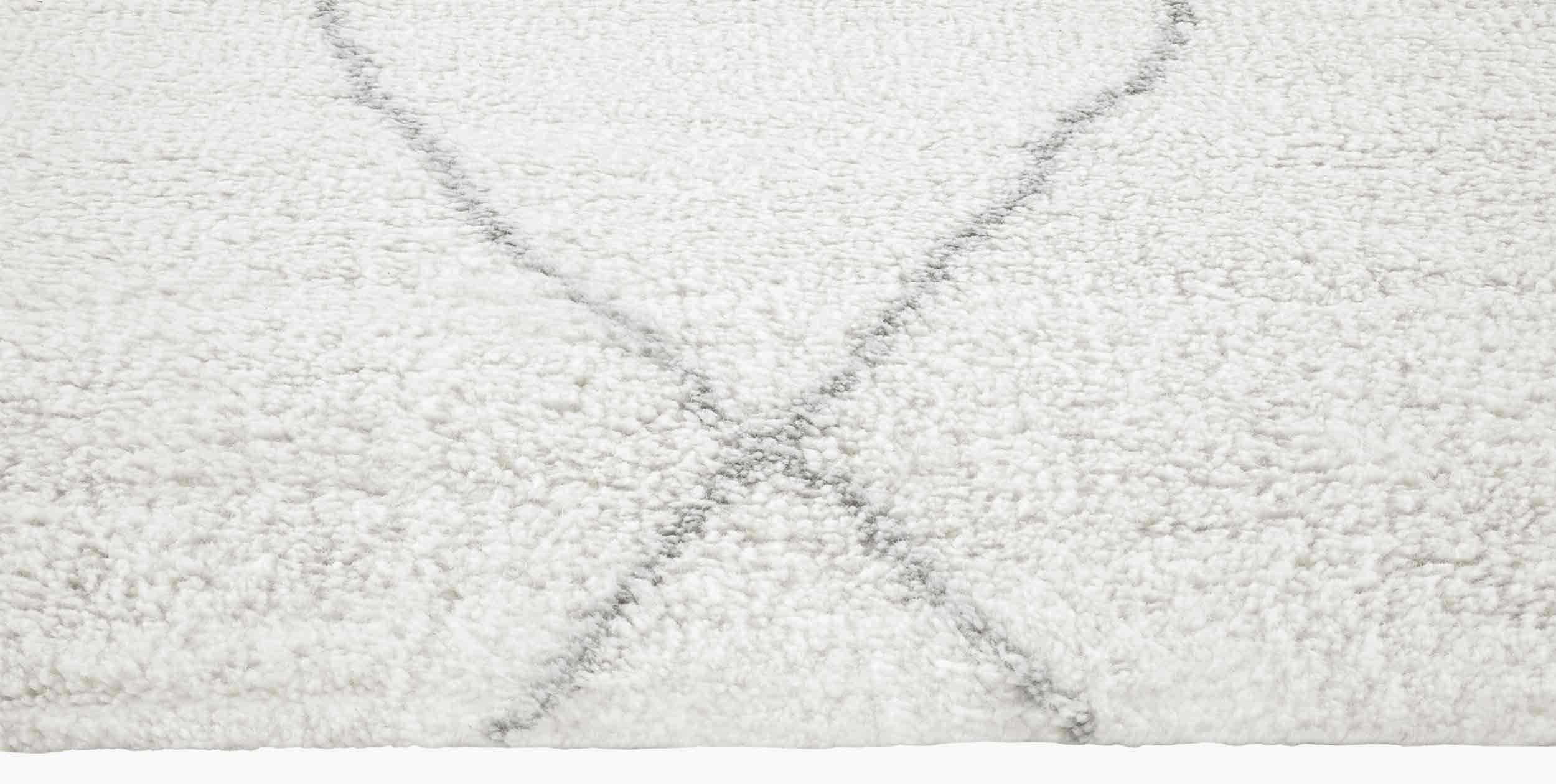 For Sale: White (Natural/Nickel) Ben Soleimani Iona Rug– Moroccan Hand-knotted Wool Bisque/Cafe 9'x12' 3