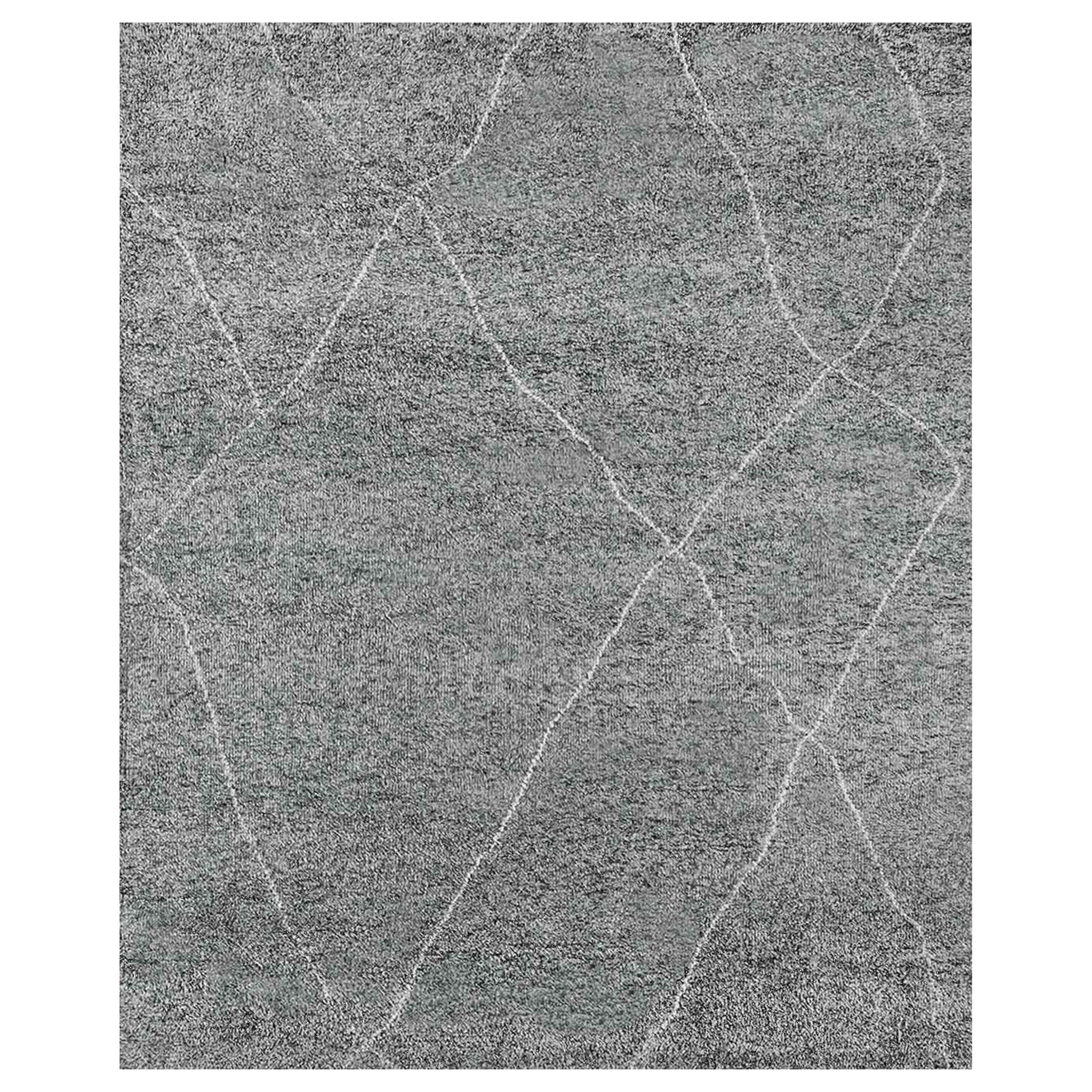 Ben Soleimani Iona Rug - Twilight/Bisque 10'x14' For Sale