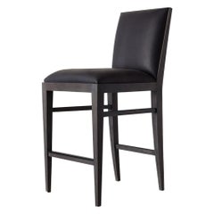 Ben Soleimani Landon Bar Stool in Matte Saddle - Carbon