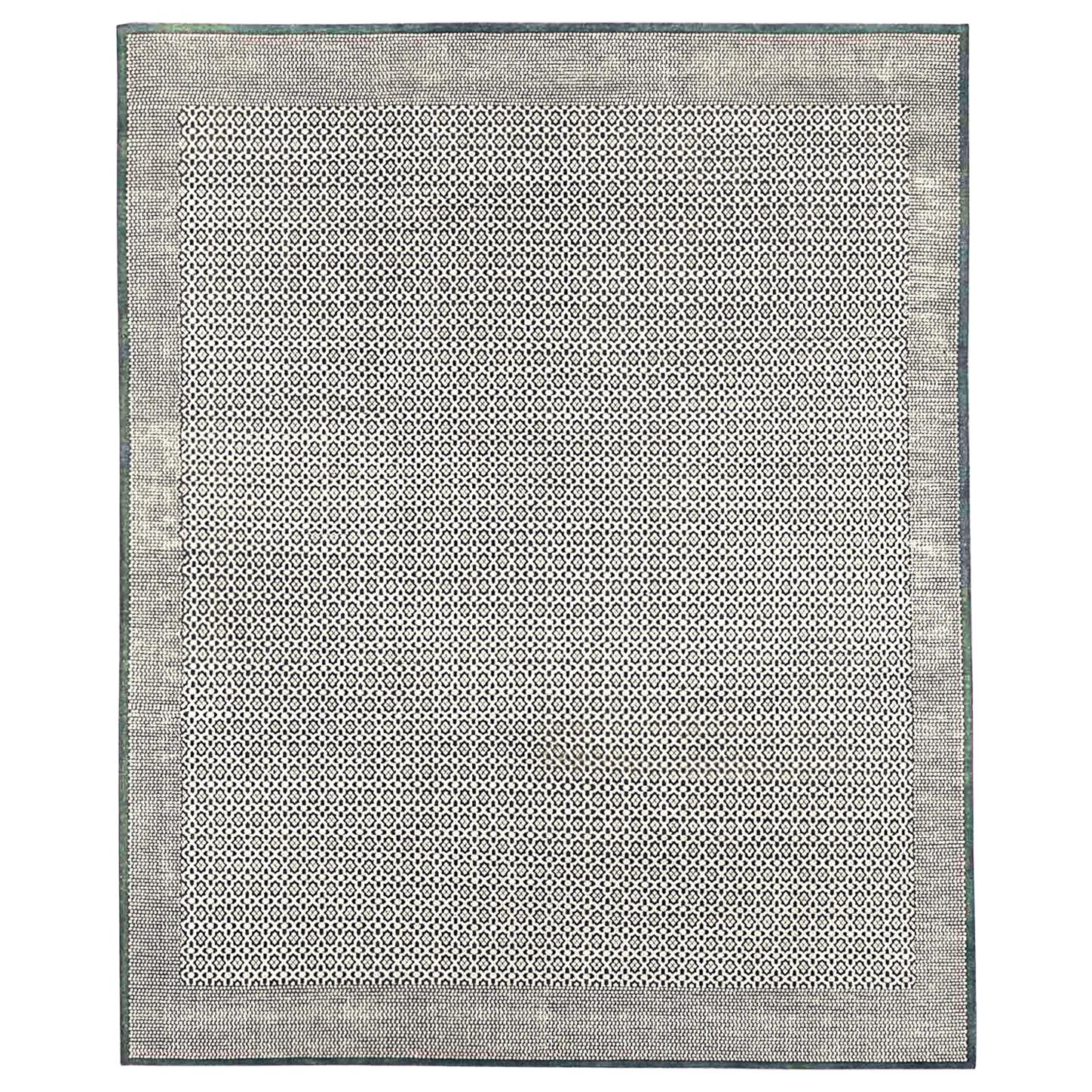 Ben Soleimani Anda Rug Ivory 9'x12' For Sale at 1stDibs