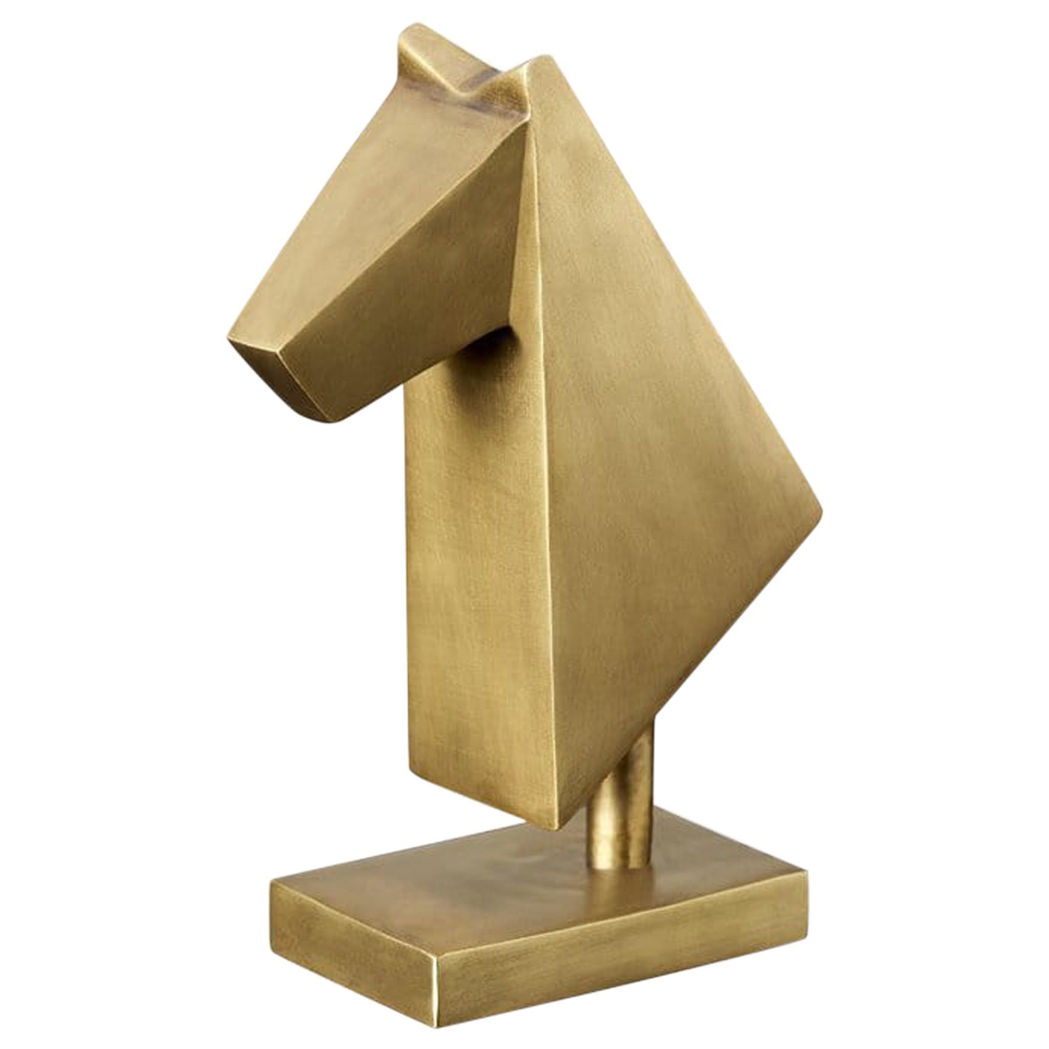 Ben Soleimani Muir Brass Sculpture - Small For Sale