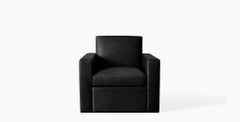 Ben Soleimani Noble Leather Swivel Chair in Saddle - Chocolate