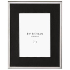 Ben Soleimani Orilla Picture Frame - Carbon 5" x 7"